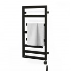 Oltens Flamma grzejnik łazienkowy 88x50 cm elektryczny czarny mat 55113300