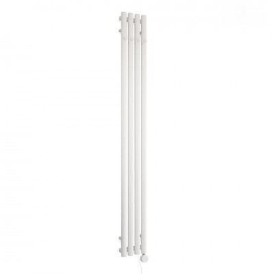 Oltens Stang (e) grzejnik łazienkowy 180x20,5 cm elektryczny biały połysk 55112000