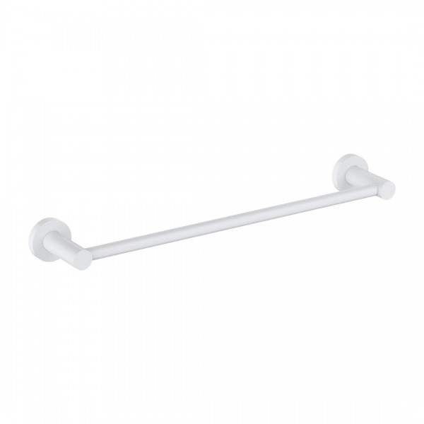 Omnires Modern Project wieszak na ręcznik 40 cm pojedynczy biały mat MP60214WM