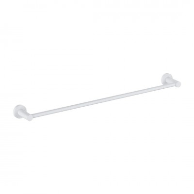 Omnires Modern Project wieszak na ręcznik 60 cm pojedynczy biały mat MP60216WM