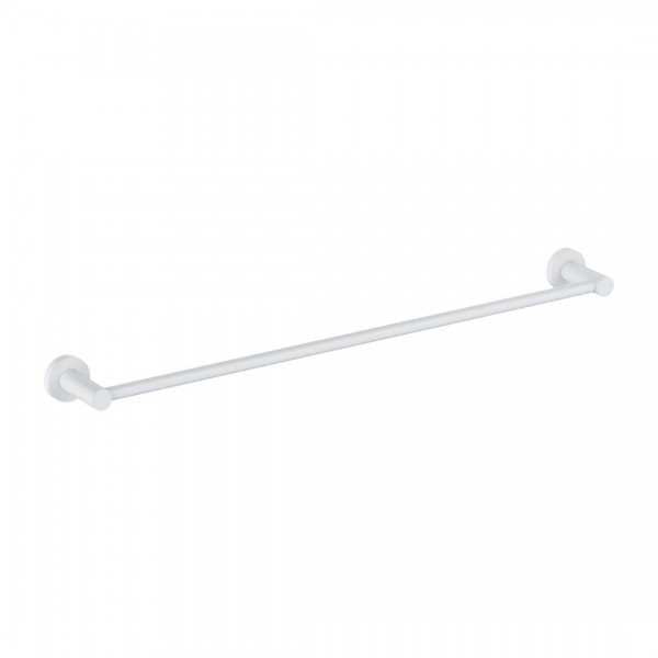 Omnires Modern Project wieszak na ręcznik 60 cm pojedynczy biały mat MP60216WM