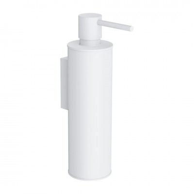 Omnires Modern Project dozownik na mydło wiszący biały mat MP60721WM