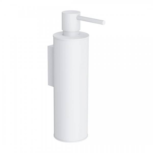 Omnires Modern Project dozownik na mydło wiszący biały mat MP60721WM