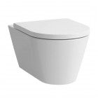 Laufen Ineolink Kartell zestaw 5w1 stelaż podtynkowy i miska WC wisząca Silent Flush z deską wolnoopadającą biały mat 63728