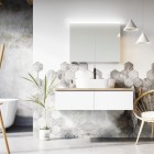 Elita Meble Look komoda wisząca 160 cm biały mat RE081604025290