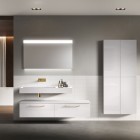 Elita Meble Look komoda wisząca 160 cm biały połysk RE081604028060