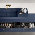 Elita Meble Look komoda wisząca 160 cm grafitowy mat RE081604027030