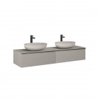 Elita Meble Look komoda wisząca 160 cm beżowy mat RE081604027020