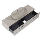 Elita Meble Look komoda wisząca 160 cm beżowy mat RE081604027020