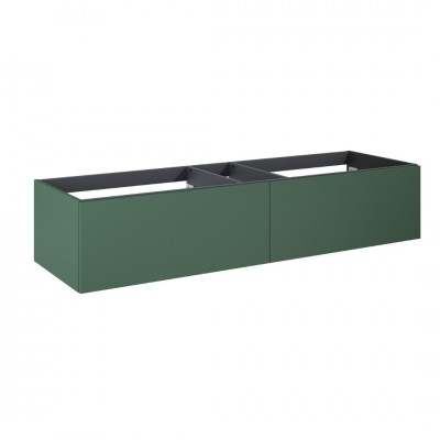 Elita Meble Look komoda wisząca 160 cm zielony mat RE081604027010