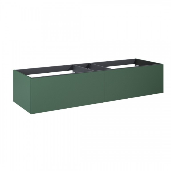 Elita Meble Look komoda wisząca 160 cm zielony mat RE081604027010