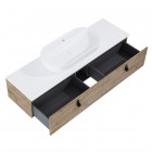 Elita Meble Look komoda wisząca 160 cm dąb canela RE081604027050