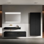 Elita Meble Look komoda wisząca 160 cm czarny mat RE081604027160