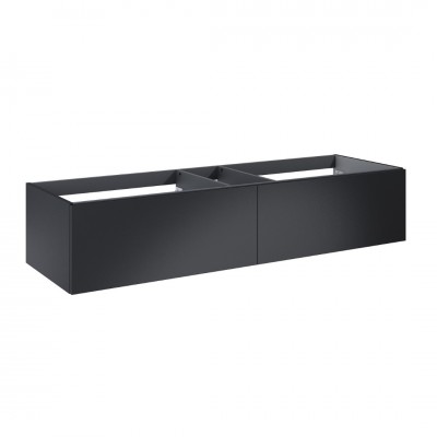 Elita Meble Look komoda wisząca 160 cm czarny mat RE081604027160