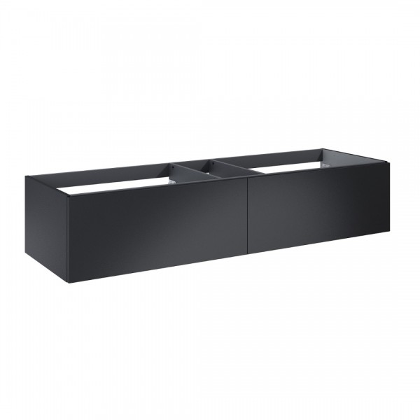Elita Meble Look komoda wisząca 160 cm czarny mat RE081604027160