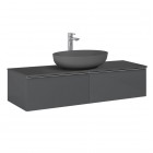 Elita Meble Look komoda wisząca 160 cm antracyt mat RE081604026610