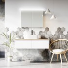 Elita Meble Look komoda wisząca 120 cm biały mat RE081204025290