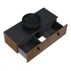 Elita Meble Look komoda wisząca 120 cm orzech lincoln RE081204027060