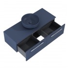 Elita Meble Look komoda wisząca 120 cm granatowy mat RE081204027030