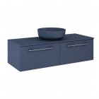 Elita Meble Look komoda wisząca 120 cm granatowy mat RE081204027030