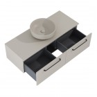 Elita Meble Look komoda wisząca 120 cm beżowy mat RE081204027020