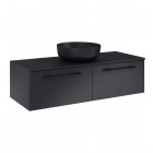 Elita Meble Look komoda wisząca 120 cm czarny mat RE081204027160