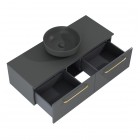 Elita Meble Look komoda wisząca 120 cm antracyt mat RE081204026610