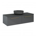 Elita Meble Look komoda wisząca 120 cm antracyt mat RE081204026610