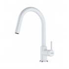 Franke Lina J pull out bateria kuchenna z wyciąganą wylewką biały polarny 115.0626.081