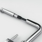 Franke Lina L pull out bateria kuchenna stojąca z wyciąganą wylewką chrom 115.0712.420