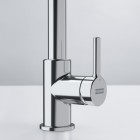 Franke Lina semi-pro bateria kuchenna stojąca z wyciąganą wylewką biały polarny/chrom 115.0626.088