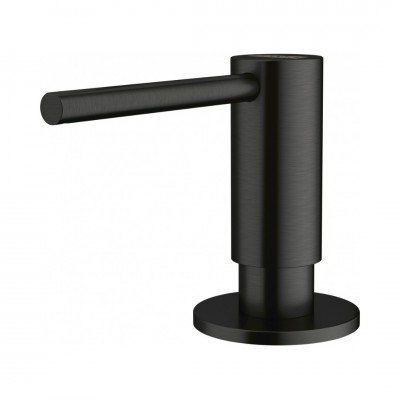 Franke Atlas dozownik do mydła czarna stal szlachetna 112.0717.102