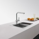 Franke Atlas Neo pull-out bateria kuchenna z wyciąganą wylewką stojąca stal szlachetna 115.0521.438