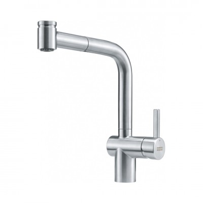 Franke Atlas Neo pull-out spray bateria kuchenna z wyciąganą wylewką stojąca stal szlachetna 115.0521.441