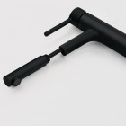 Franke Centro pull-out bateria kuchenna z wyciąganą wylewką stojąca czarny mat 115.0621.592