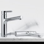Franke Centro pull-out bateria kuchenna podokienna z wyciąganą wylewką stojąca chrom 115.0600.138