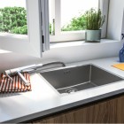 Franke Centro pull-out bateria kuchenna podokienna z wyciąganą wylewką stojąca chrom 115.0600.138