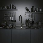 Franke Eos Neo pull-out spray bateria kuchenna z wyciąganą wylewką stojąca czarna stal szlachetna 115.0613.671