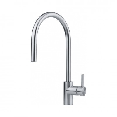 Franke Eos Neo pull-out spray bateria kuchenna z wyciąganą wylewką stojąca stal szlachetna 115.0590.045