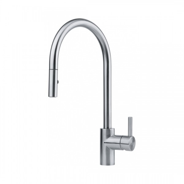 Franke Eos Neo pull-out spray bateria kuchenna z wyciąganą wylewką stojąca stal szlachetna 115.0590.045