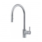 Franke Eos Neo pull-out spray bateria kuchenna z wyciąganą wylewką stojąca stal szlachetna 115.0590.045