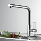 Franke Neptune Evo bateria kuchenna z wyciąganą wylewką stojąca chrom 115.0373.943
