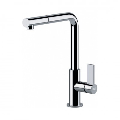 Franke Neptune Evo bateria kuchenna z wyciąganą wylewką stojąca chrom 115.0373.943
