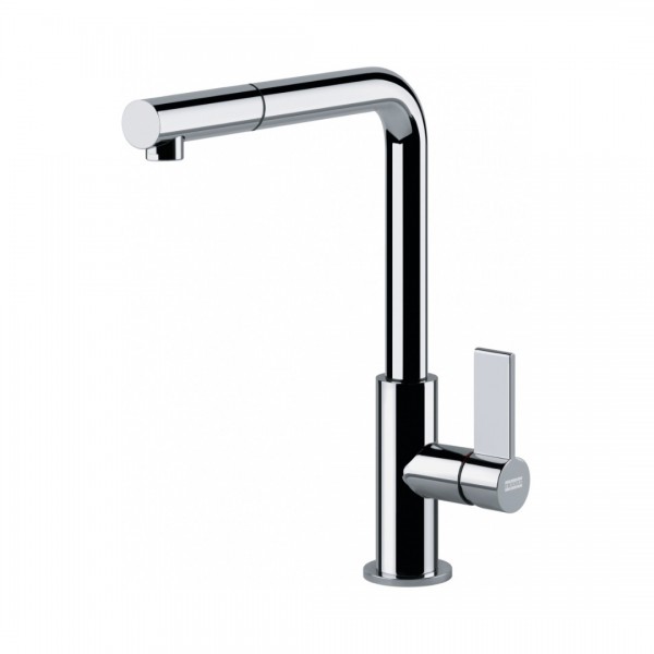 Franke Neptune Evo bateria kuchenna z wyciąganą wylewką stojąca chrom 115.0373.943