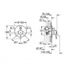 Grohe Concetto bateria wannowa podtynkowa 32214001