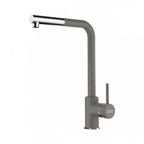 Franke Sirius L Side pull-out bateria kuchenna z wyciąganą wylewką stojąca chrom/kamienny szary 115.0668.381