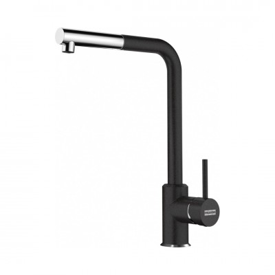 Franke Sirius L Side pull-out bateria kuchenna z wyciąganą wylewką stojąca chrom/onyx 115.0668.279