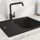 Franke Urban bateria kuchenna stojąca czarny mat 115.0627.524