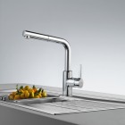 Franke Urban pull-out bateria kuchenna z wyciąganą wylewką stojąca chrom 115.0595.083