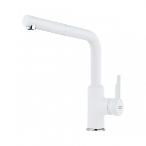 Franke Urban pull-out bateria kuchenna z wyciąganą wylewką stojąca biały polarny 115.0595.088